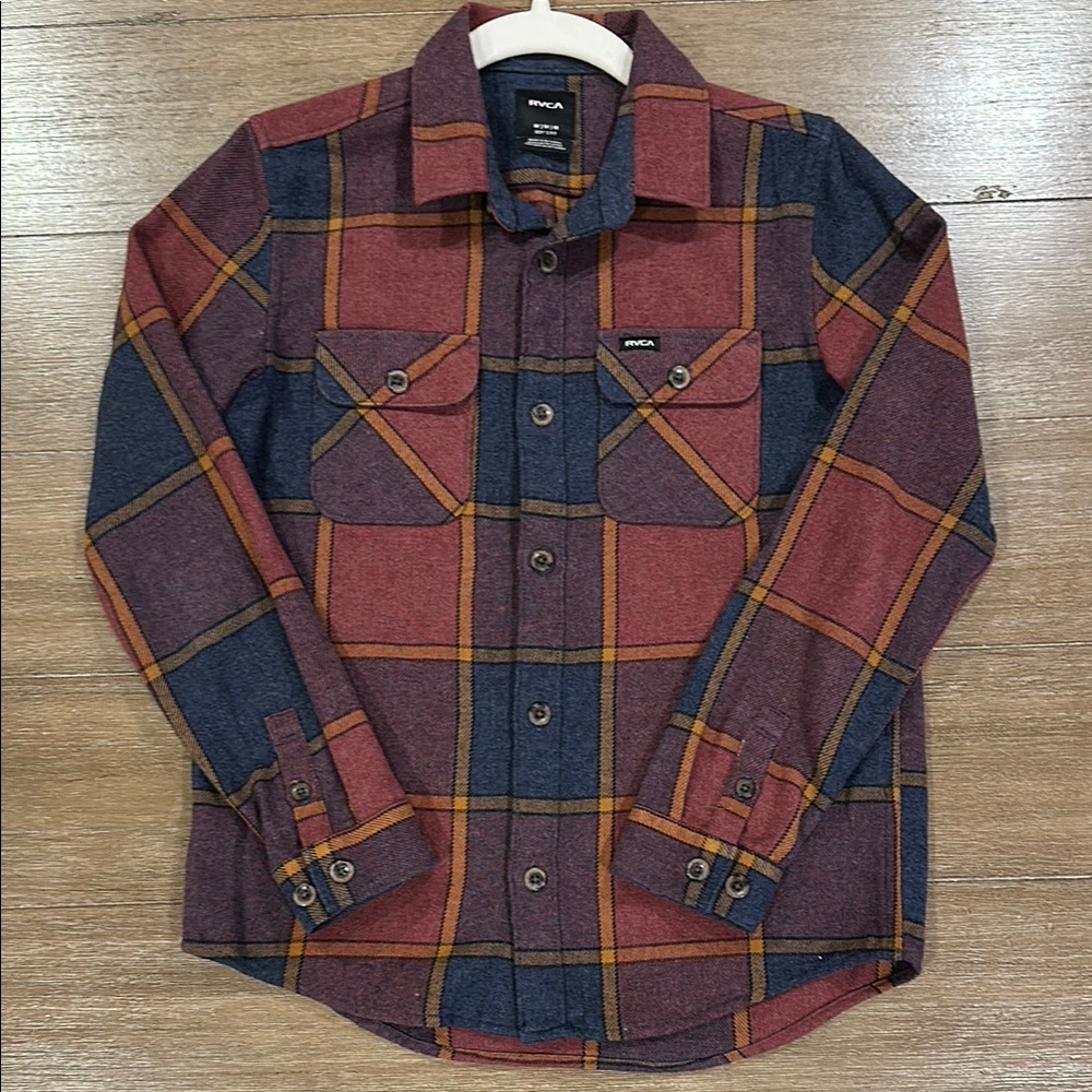 RVCA Boys That’ll Work Flannel Shirt